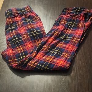 Goodfellow & Co Red and Navy Plaid Pajama Pants